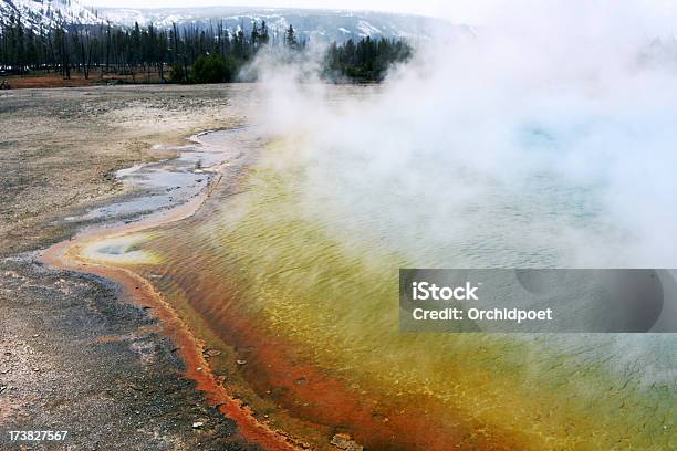 Rainbow Pool Im Yellowstone Stockfoto und mehr Bilder von Bakterie - Bakterie, Bildhintergrund, Black Sand Basin