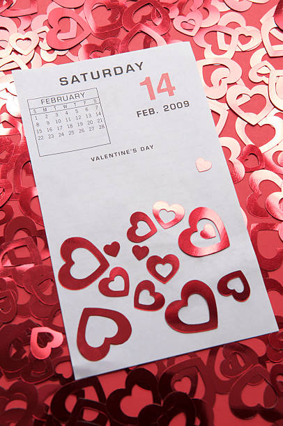 istock Calendar Page for Valentine's 2009 173827755