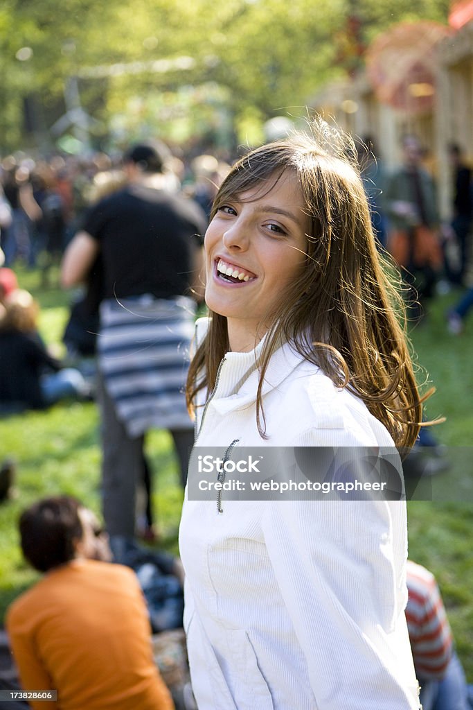 Happy woman on festival "Happy woman on festival, canon 1Ds mark III" Adult Stock Photo