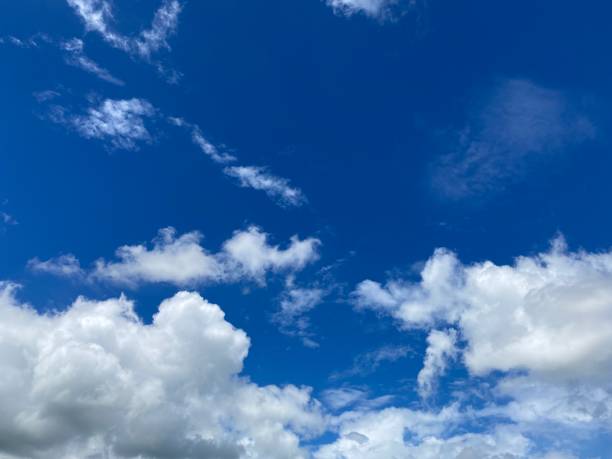istock Blue sky background with clouds in the afternoon 1738286457