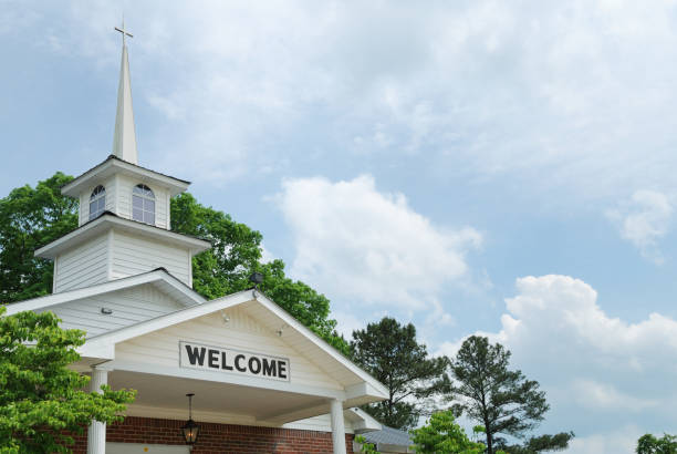 istock Church welcome sign 173828979