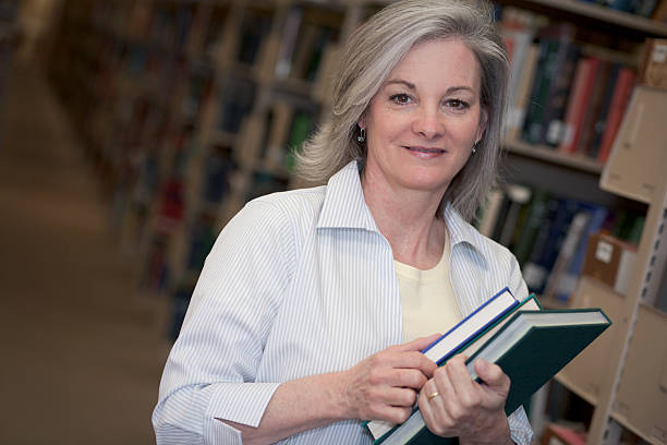 istock Woman in Library Series (XXL) 173829701