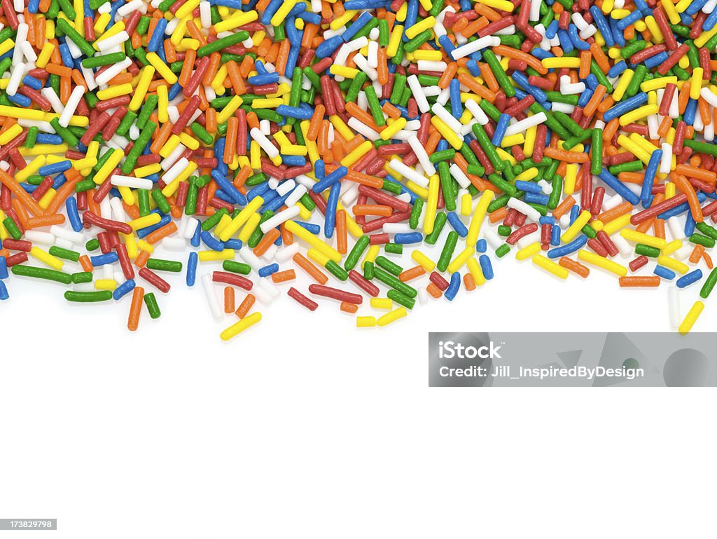 Virutas de colores un colorido límite superior - Foto de stock de Alimento libre de derechos