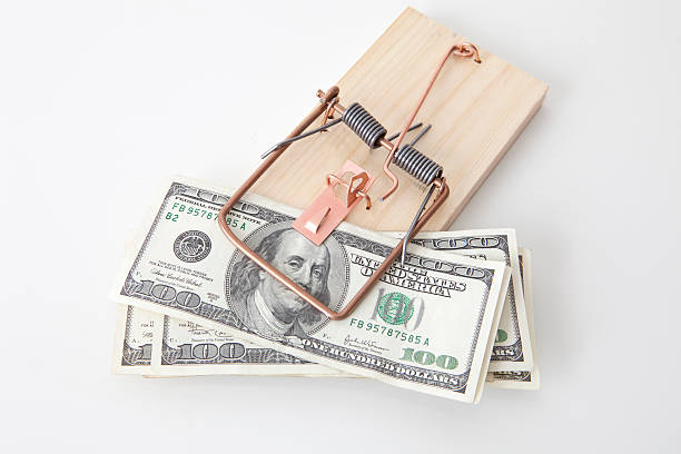 istock Money Caught in a Trap 173829967