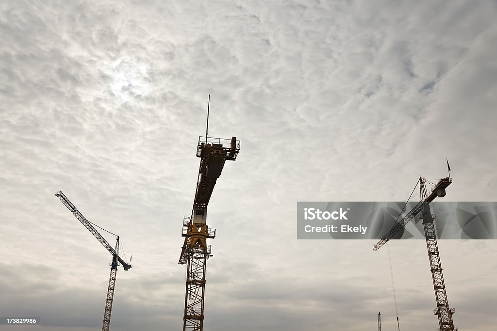 Grues. - Photo de Grue - Engin de chantier libre de droits