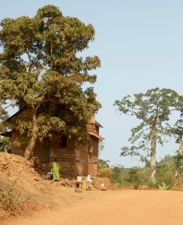 African village near Freetown - Sierra Leone