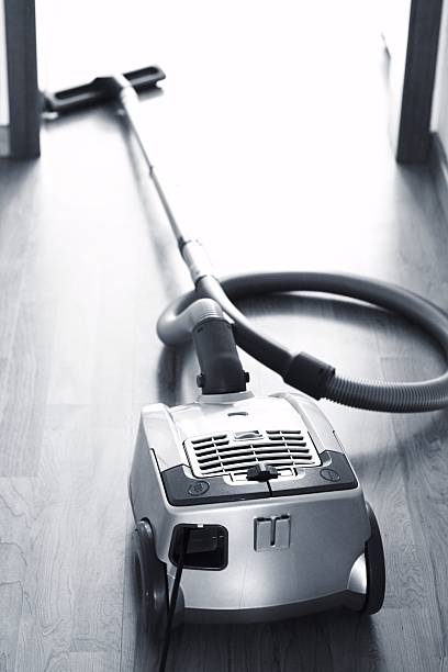Vacuum cleaner model, home appliances, 3d rendering. 3d illustration.