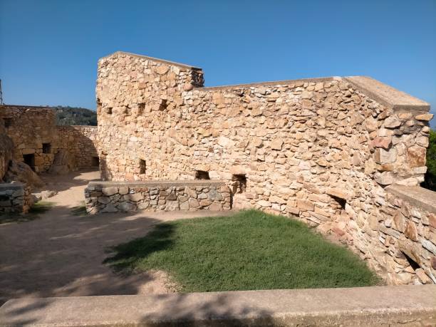 istock Burriac Castle on a sunny day, Cabrera de Mar-Maresme, Barcelona. 1738314528