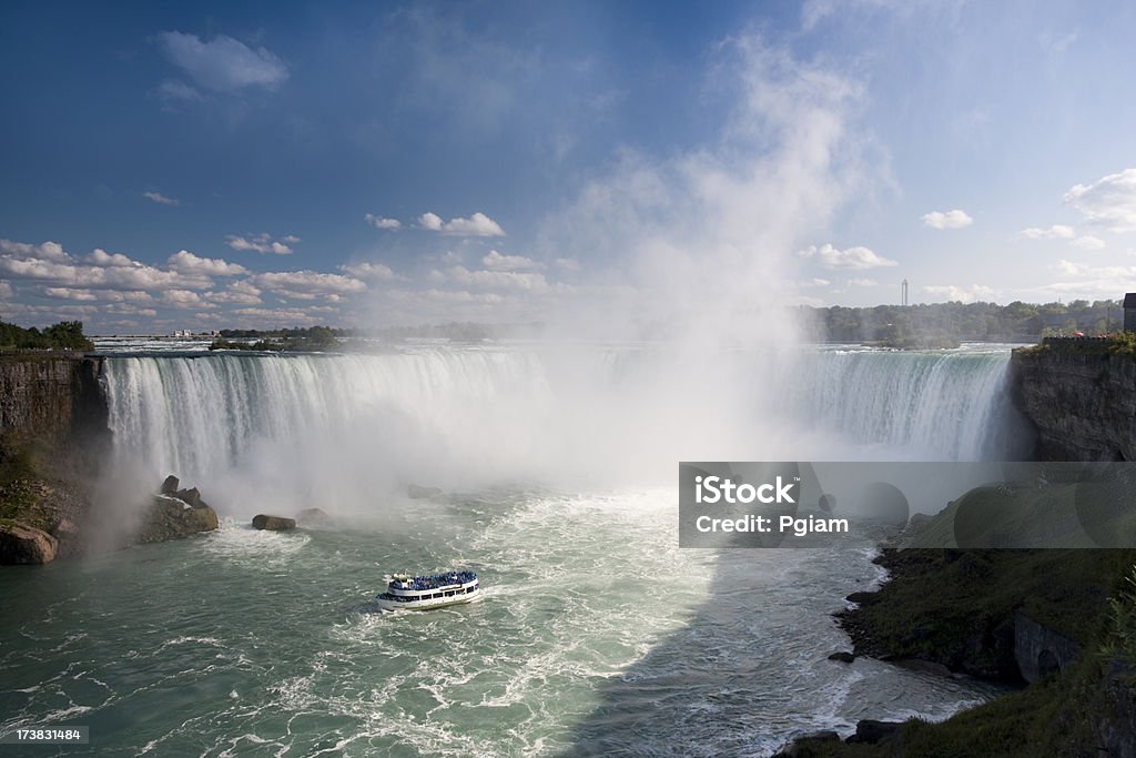 Cascate del Niagara in estate - Foto stock royalty-free di Acqua