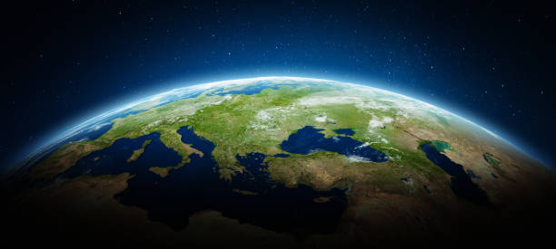 istock Europe, Turkey, Ukraine - planet Earth 1738319894