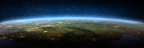 istock Carphathians, landscape frome space 1738319927