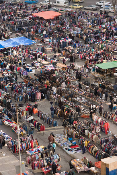 mercato di amman, giordania - jordan amman market people foto e immagini stock