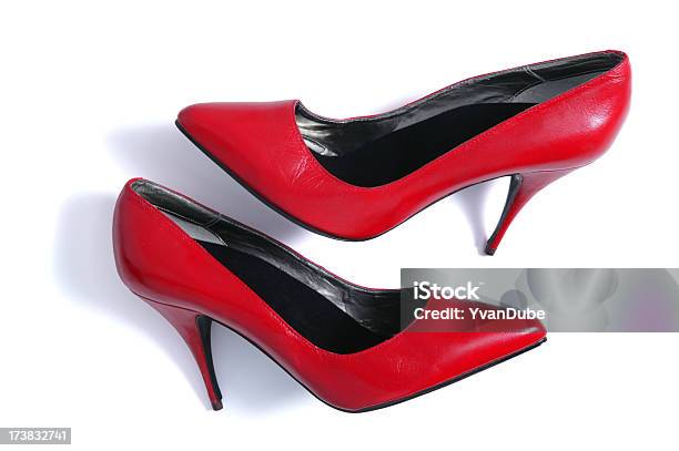레드 여성 신발도 클리핑 경로가 빨강에 대한 스톡 사진 및 기타 이미지 - 빨강, 펌프 - 정장용 구두, 0명