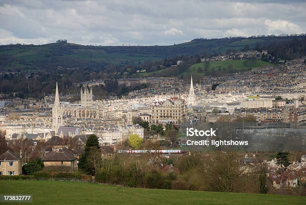 Bath City Centre Stock Photo - Download Image Now - Bath - England, Train - Vehicle, Agricultural Field