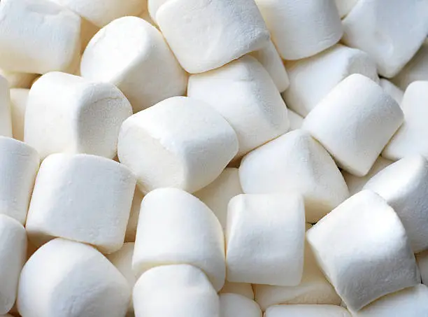 Photo of A close-up shot of marshmallows