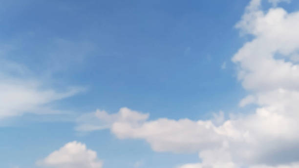 istock blue sky with beautiful natural white clouds 1738336066
