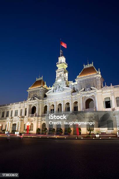 Foto de Saigon Ho Chi Minh City Vietnã Hotel De Ville Anoitecer e mais fotos de stock de Arquitetura