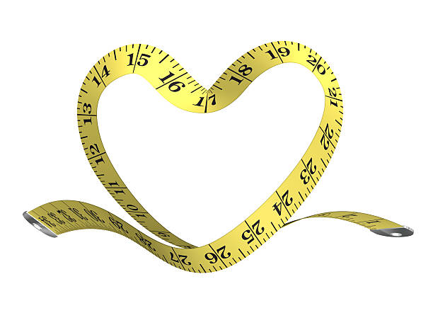 istock Measuring tape heart 173834633