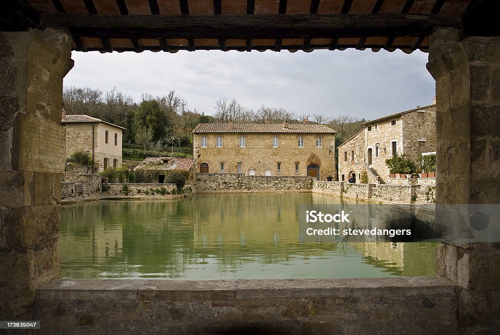 Bagno Vignoni, Italia - Foto de stock de Agua libre de derechos