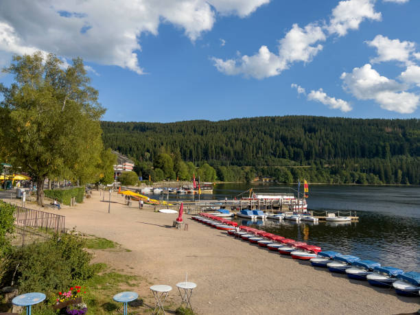 Titisee is always full in summer.