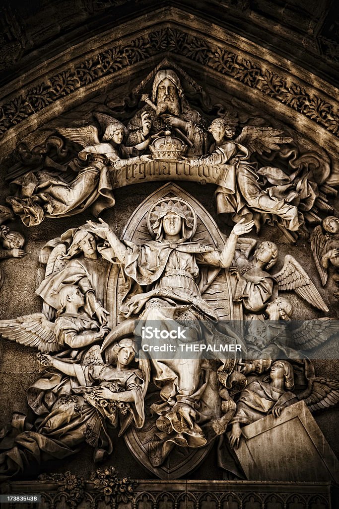 Portico der Kathedrale von Sevilla - Lizenzfrei 2001 Stock-Foto