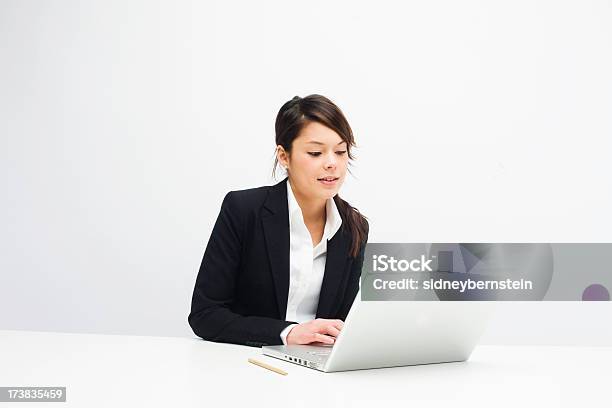 Young Woman With Laptop Stock Photo - Download Image Now - 20-29 Years, Adult, Adult Student