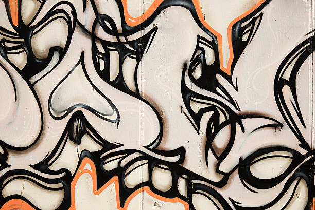 istock Graffiti: vandalism or urban art. Series 173835610