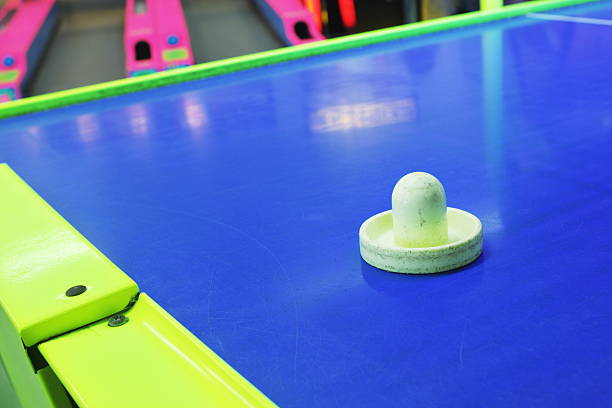 istock Air Hockey Amusement Arcade Game 173836273