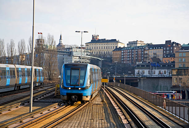 istock Subway trains in Stockholm. 173837414