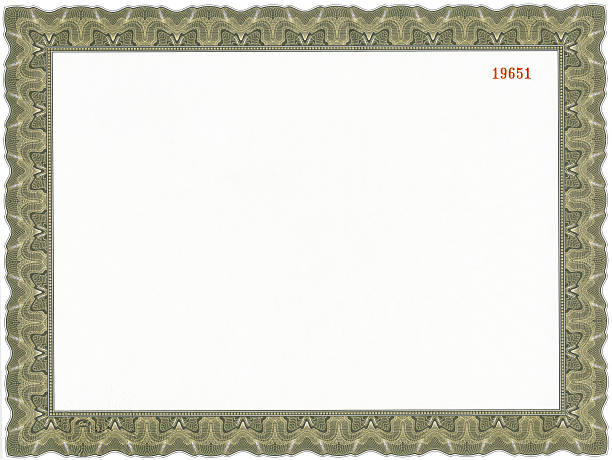 istock A picture of a blank certificate 173837508