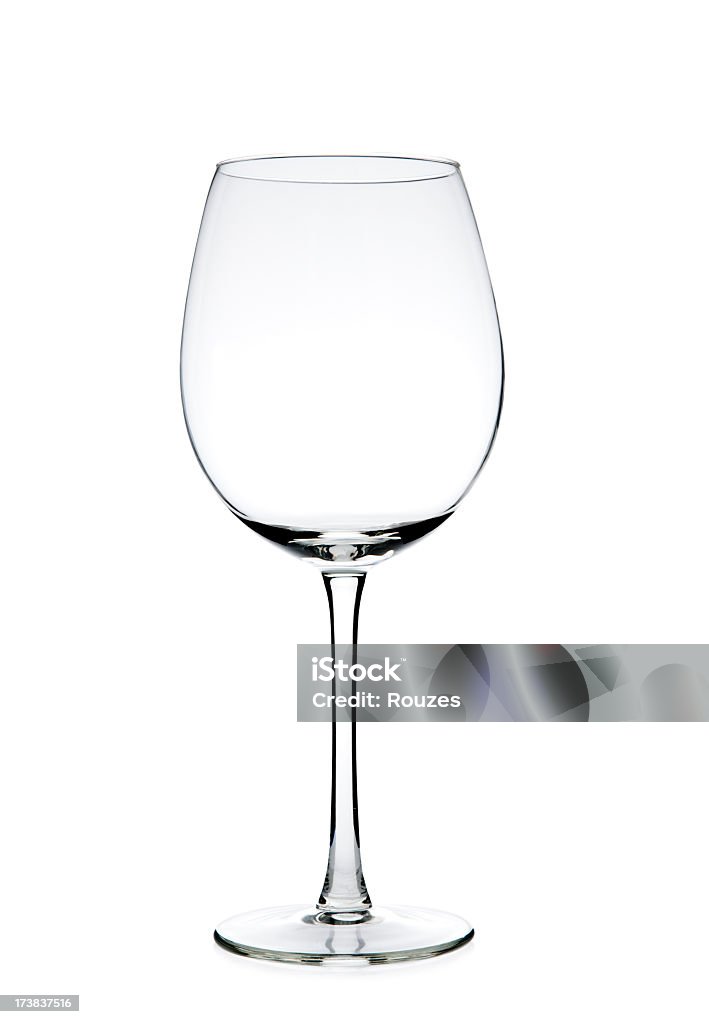 Da vino vuota - Foto stock royalty-free di Bicchiere da vino