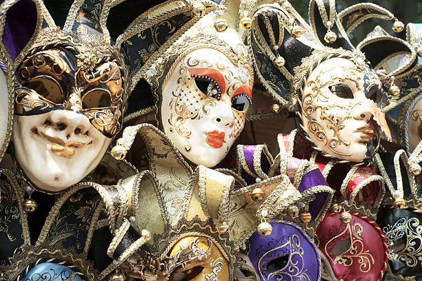 istock Venetian Masks on display 173837684