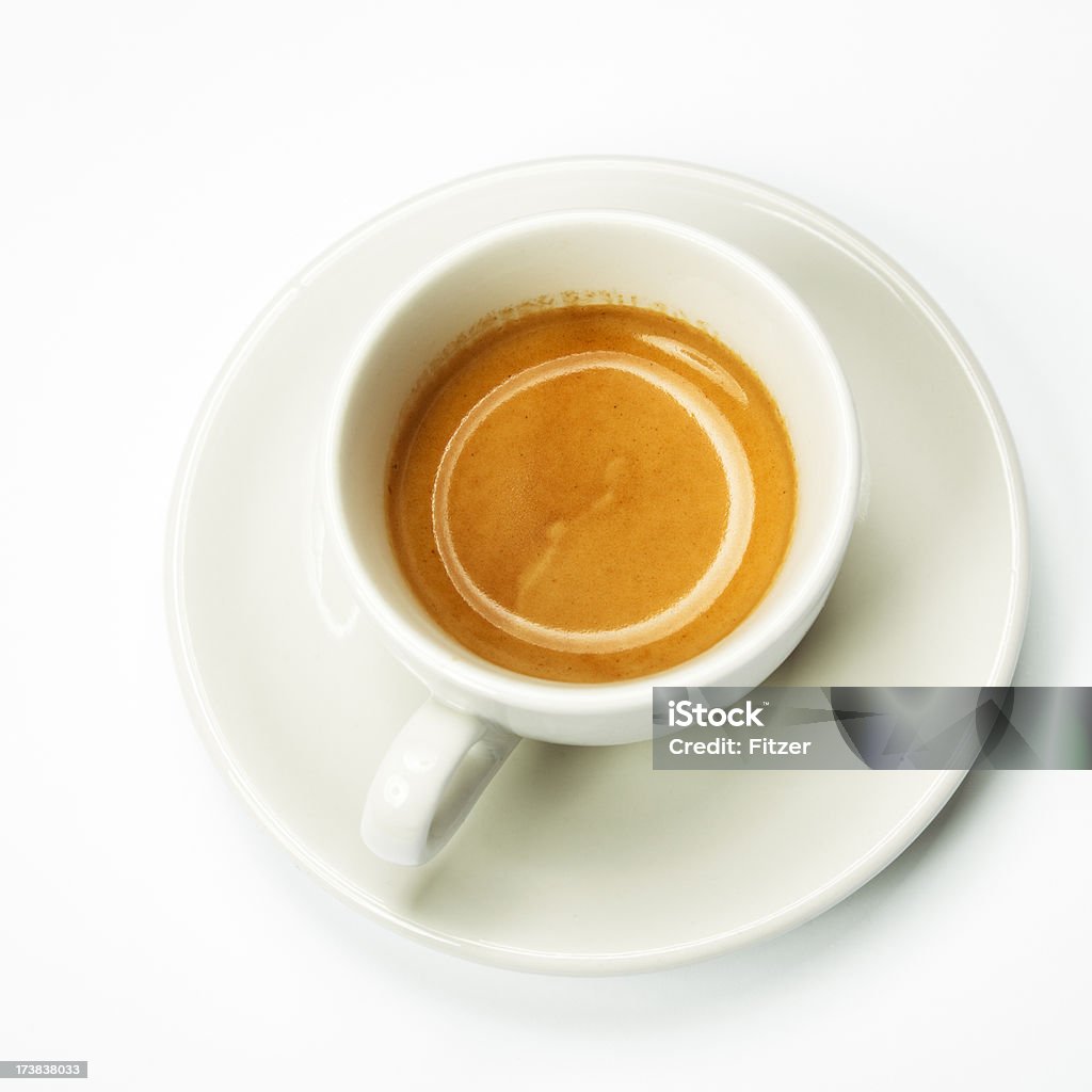 Frische espresso und Bohnen - Lizenzfrei Braun Stock-Foto