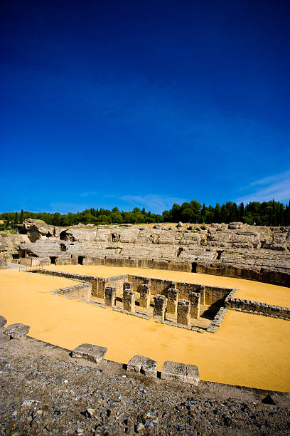 istock Ancient Roman Arena Italica Spain 173838146