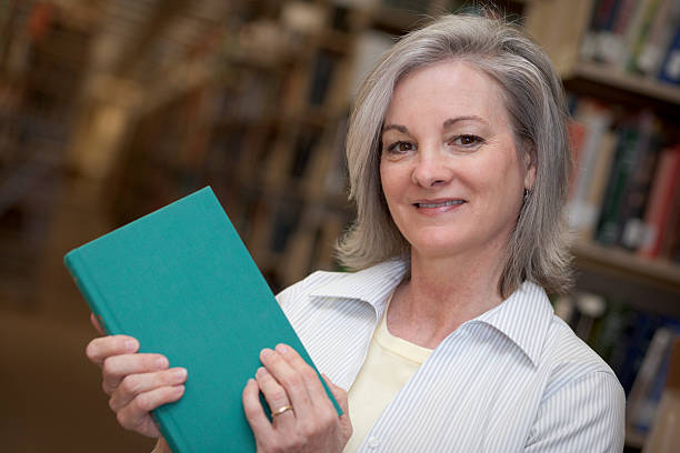 istock Woman in Library Series (XXL) 173838178