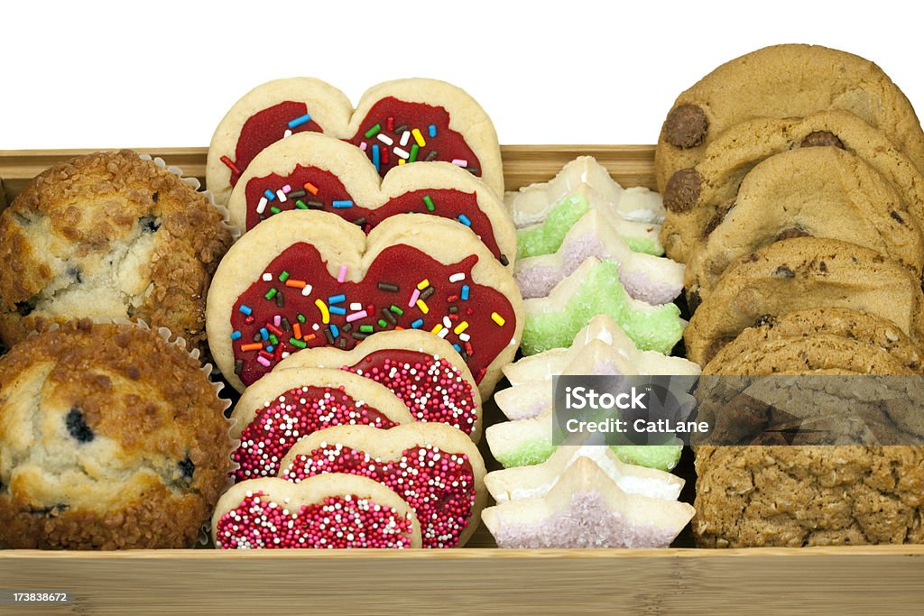 Pliki cookie i babeczki - Zbiór zdjęć royalty-free (Bez ludzi)