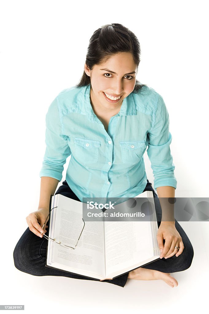 Hübsche Mädchen studieren - Lizenzfrei Akademisches Lernen Stock-Foto