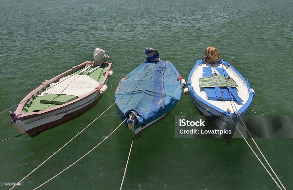 Tres embarcaciones. - Foto de stock de Agua libre de derechos
