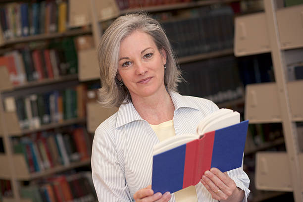 istock Woman in Library Series (XXL) 173840557