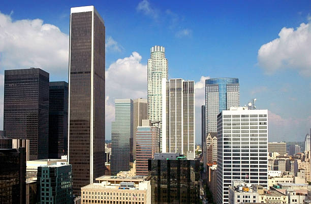 istock Downtown Los Angeles skyscrapers 173841253