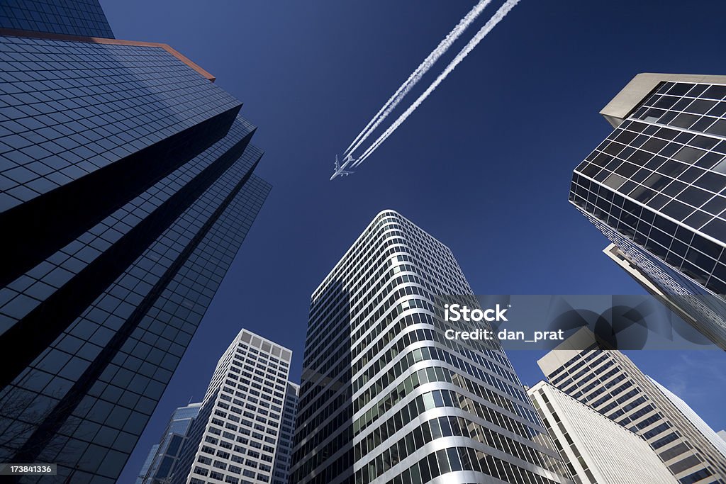 Jet in der Innenstadt - Lizenzfrei Calgary Stock-Foto