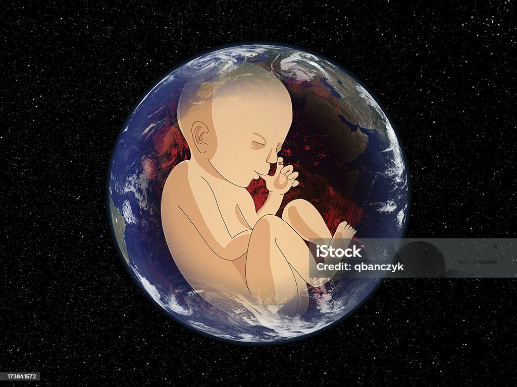 Mãe Terra. - Foto de stock de Feto - Estágio Humano royalty-free