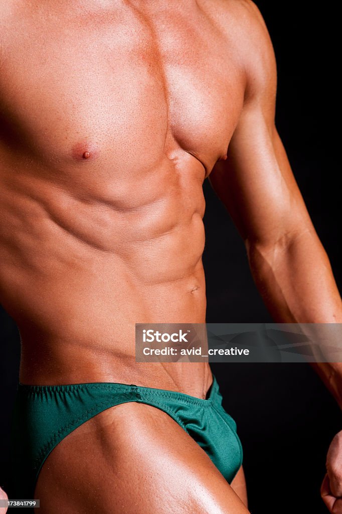 Construtor do corpo masculino do tronco - Royalty-free 30-34 Anos Foto de stock