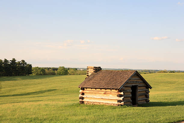 Spring at Valley Forge stock photo