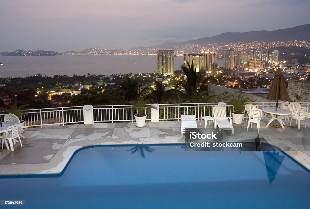 Sera in Acapulco - Foto stock royalty-free di Acapulco