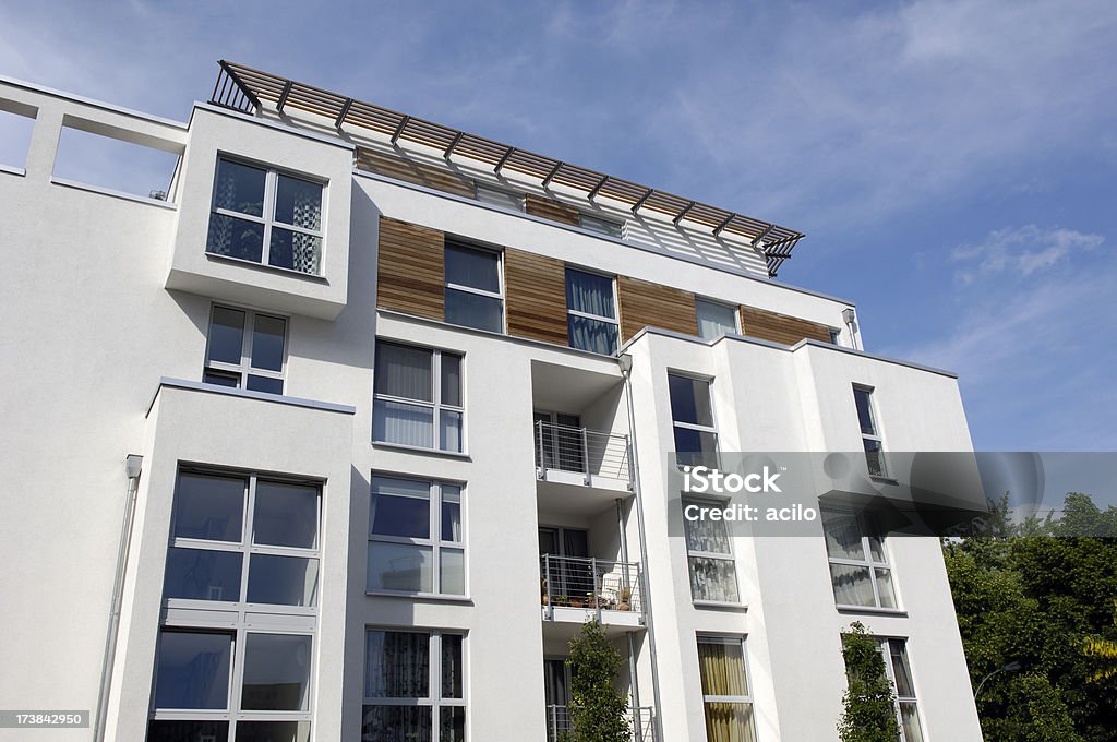 Neue apartment-Haus - Lizenzfrei Architektur Stock-Foto