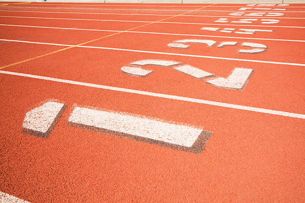 istock Track and Field Running Lanes 173843078
