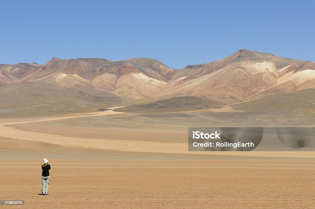 Assista a Montanha dos sete cores, Bolívia - Foto de stock de Admiração royalty-free
