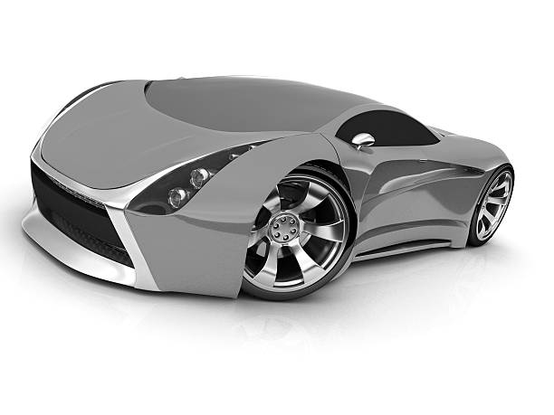 istock Sport Car Black-White 173843240
