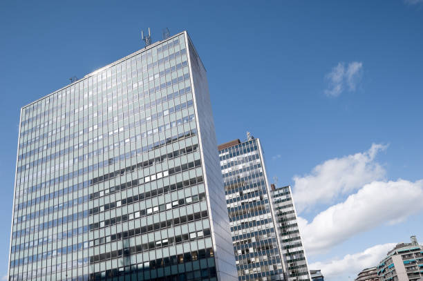 istock Office skyscrapers in Stockholm, Sweden. 173843451